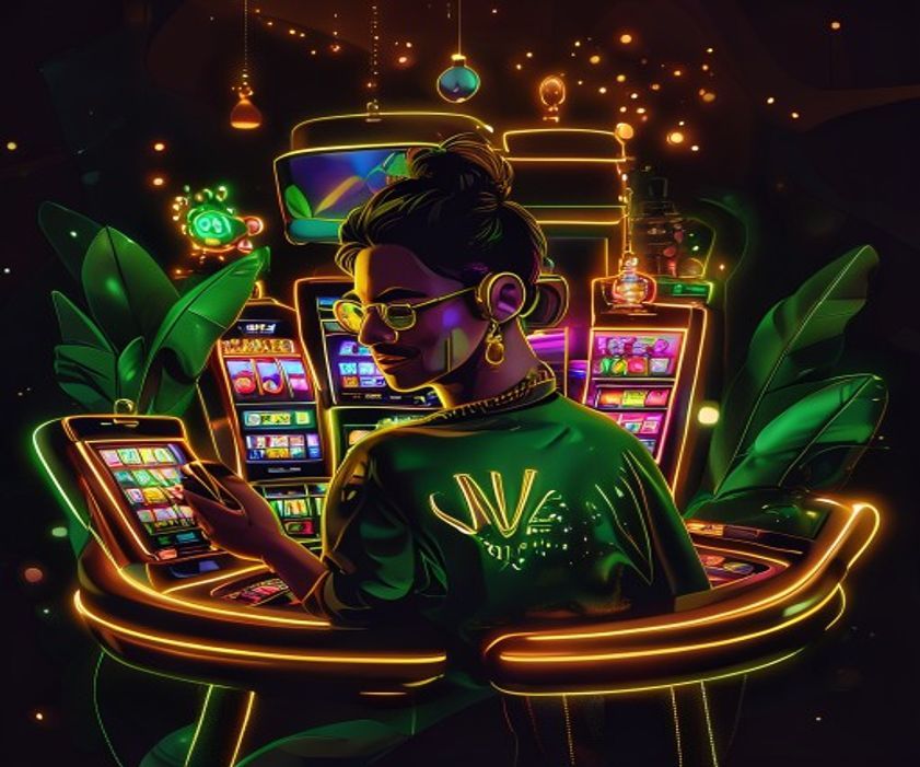 Indian player enjoying Diwa Game Casino games on a smartphone on the go